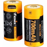 Аккумулятор 16340 Fenix 700 mAh Li-ion с разъемом для USB купить в Брянске