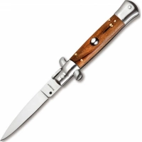 Автоматический складной нож нож Magnum Sicilian Needle Olive Wood, сталь 440A, рукоять дерево, 01MB279 купить в Брянске