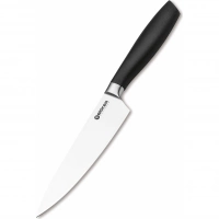 Кухонный нож шефа Bker Core Professional Chef’s Knife, 160 мм, сталь X50CrMoV15, рукоять пластик купить в Брянске