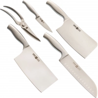 Набор кухонных ножей на подставке HuoHou 6-Piece Stainless Steel Kitchen Knife Set купить в Брянске