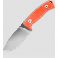 Нож с фиксированным клинком LionSteel M2 MiOR, сталь D2, рукоять Orange micarta купить в Брянске