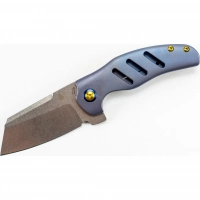 Складной нож Kizer C01E Blue, сталь CPM-S35VN, рукоять титан купить в Брянске