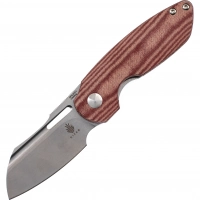 Складной нож Kizer October, сталь CPM 20CV, рукоять Red Micarta купить в Брянске