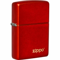 Зажигалка Classic Metallic Red ZIPPO с логотипом Zippo купить в Брянске