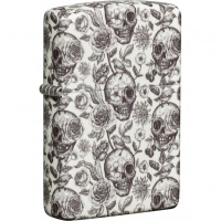 Зажигалка Skeleton Glow in the Dark Green ZIPPO купить в Брянске