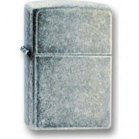 Зажигалка ZIPPO Antique Silver Plate, латунь с покрытием ™Plate, серебристый, матовая, 36х12×56 мм купить в Брянске