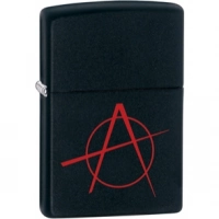 Зажигалка ZIPPO Classic А с покрытием Black Matte, латунь/сталь, чёрная, матовая, 36x12x56 мм купить в Брянске