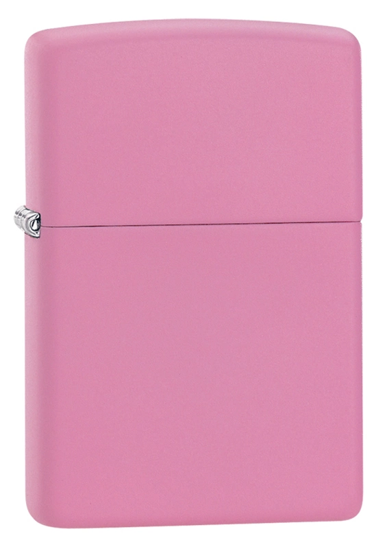 Зажигалка ZIPPO Classic с покрытием Pink Matte, латунь/сталь, розовая, матовая, 36x12x56 мм