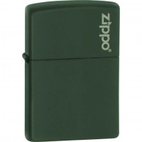 Зажигалка ZIPPO Green Matte, латунь с порошковым покрытием, зеленая, матовая, 36х56х12 мм купить в Брянске