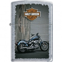 Зажигалка ZIPPO Harley-Davidson® Байк, с покрытием Street Chrome™, латунь/сталь, серебристая, 36x12x56 мм купить в Брянске