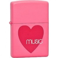 Зажигалка Zippo Heart Music 24014, латунь купить в Брянске