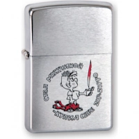 Зажигалка ZIPPO Мальчик, латунь с покрытием Brushed Chrome, серебристый, матовая, 36х12×56 мм купить в Брянске