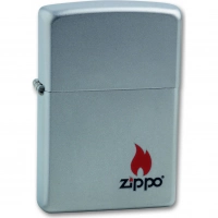 Зажигалка ZIPPO Satin Chrome, латунь с ник.-хром. покрыт., серебр., матовая, 36х56х12 мм купить в Брянске