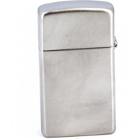 Зажигалка ZIPPO Slim® с покрытием Satin Chrome™, латунь/сталь, серебристая, матовая, 30х10×55 мм купить в Брянске